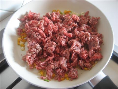 aggiungere carne macinata