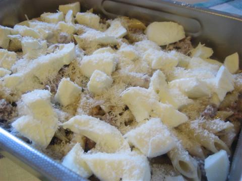 Pasta al forno bianca 