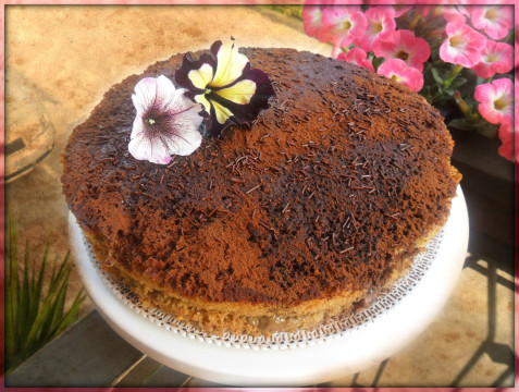 La nostra torta al caffè è pronta